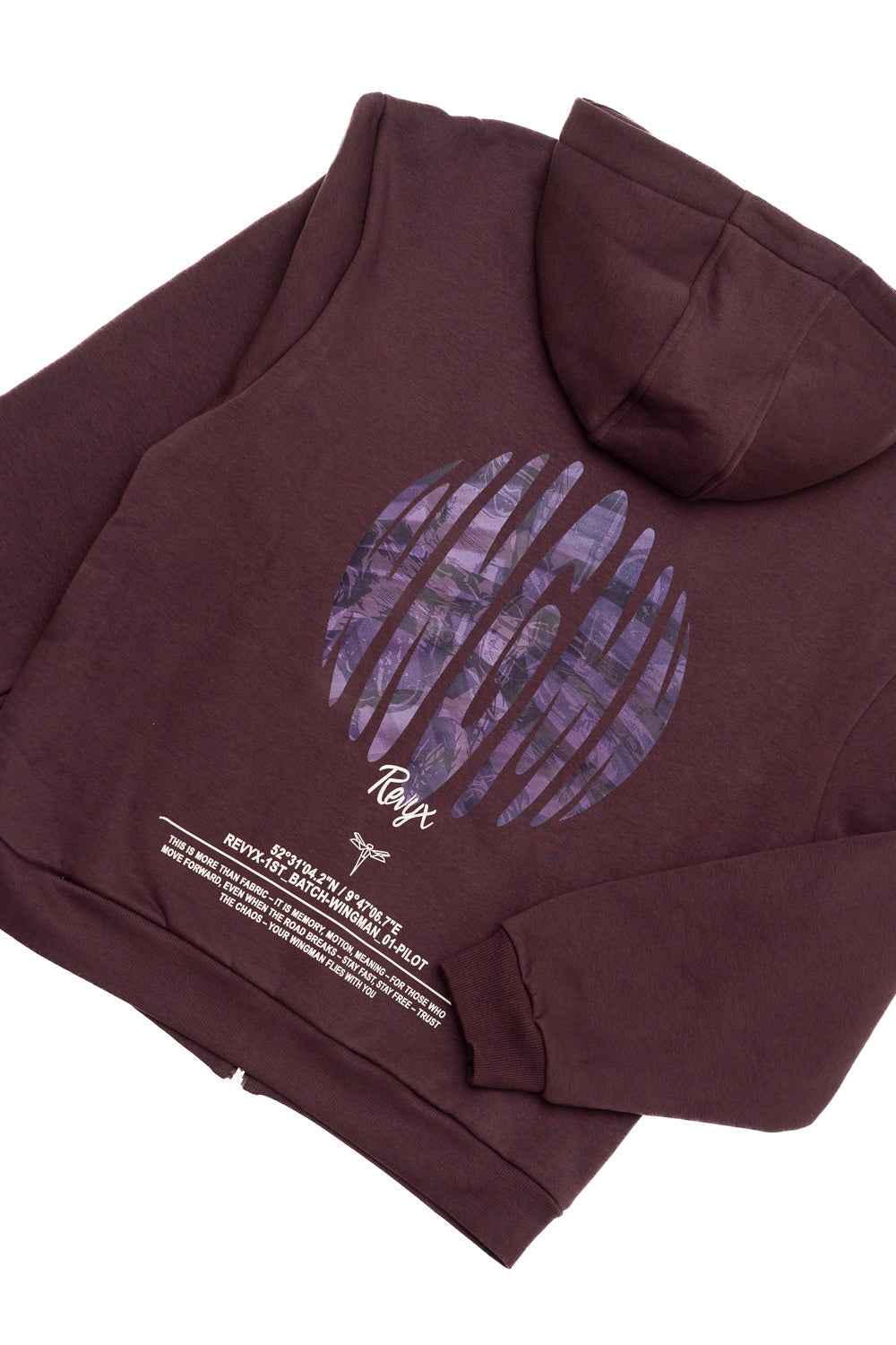 WNGMN Zip Hoodie Plumpurple