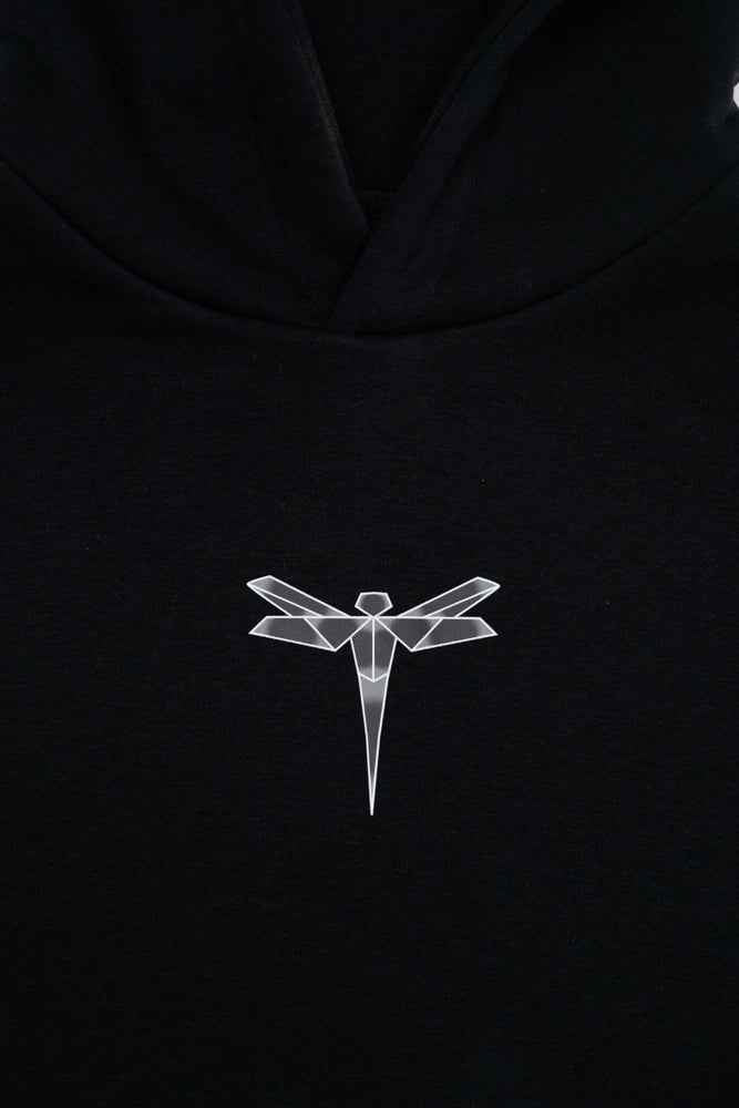 TRUST THE CHAOS Heavy Hoodie black