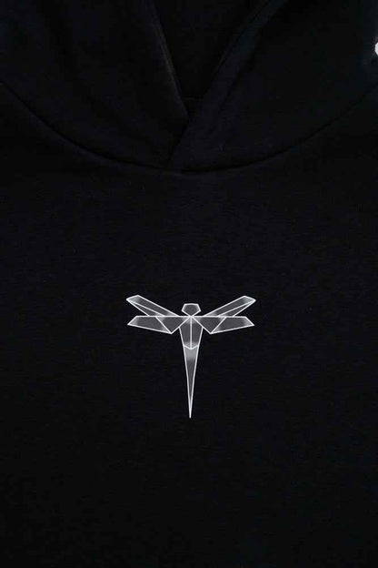 TRUST THE CHAOS Heavy Hoodie black