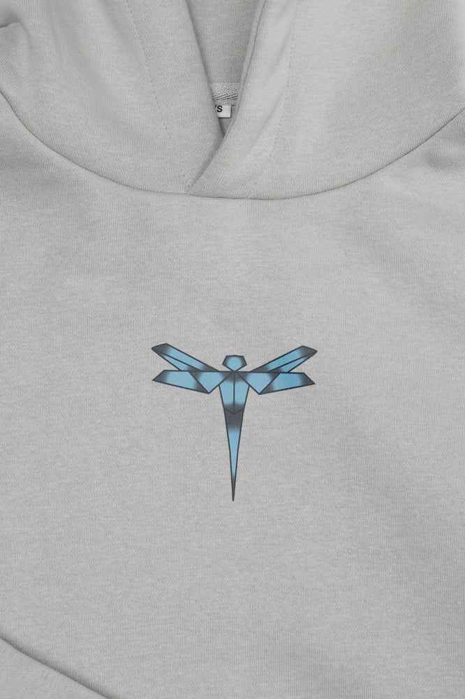 TRUST THE CHAOS Heavy Hoodie grey