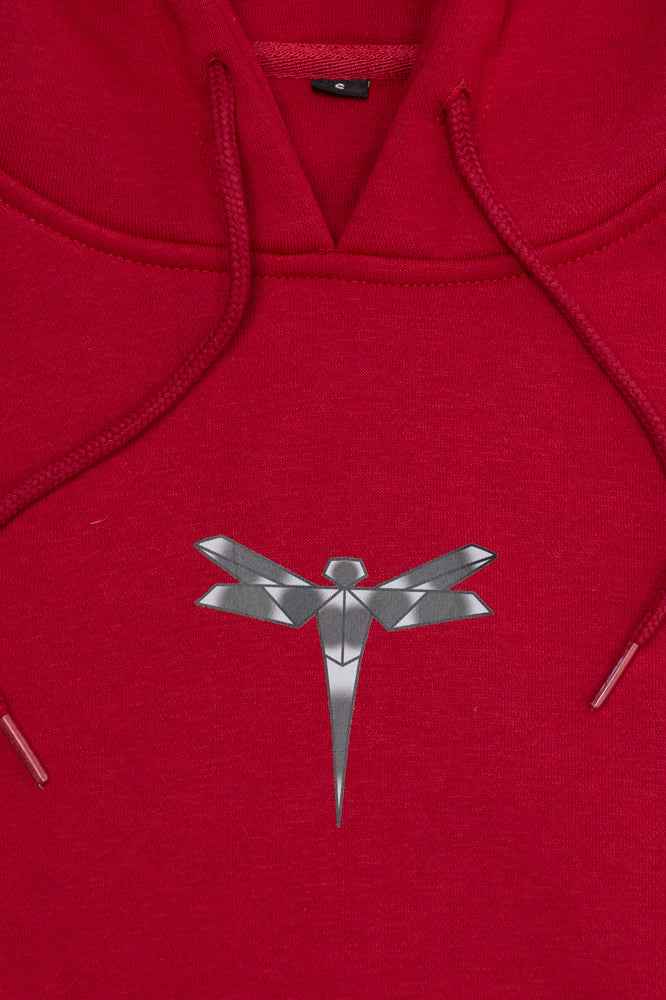 TRUST THE CHAOS Hoodie red