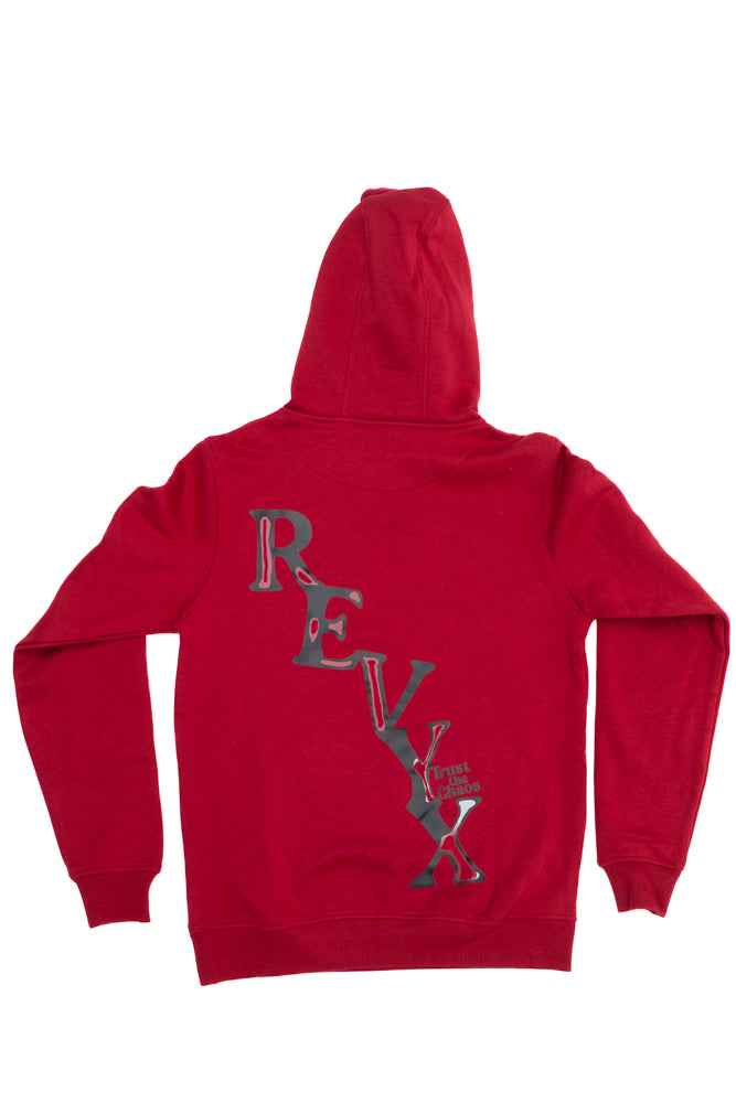 TRUST THE CHAOS Hoodie red