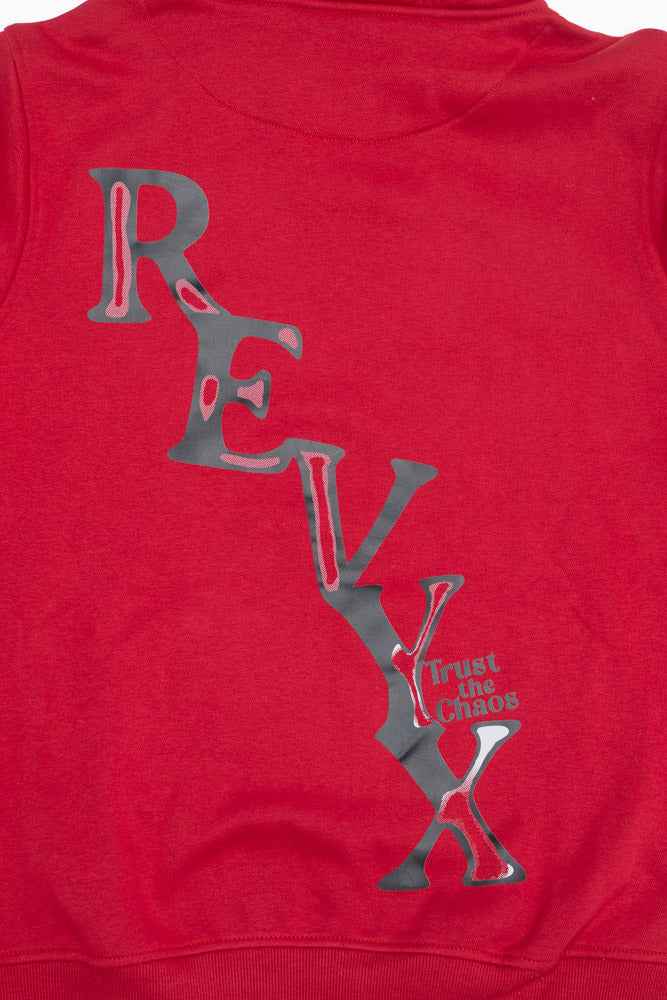 TRUST THE CHAOS Hoodie red