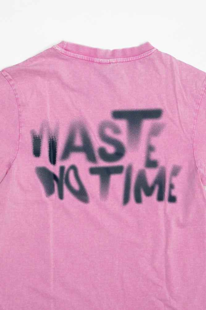 WASTE NO TIME Acid-Tee softpink