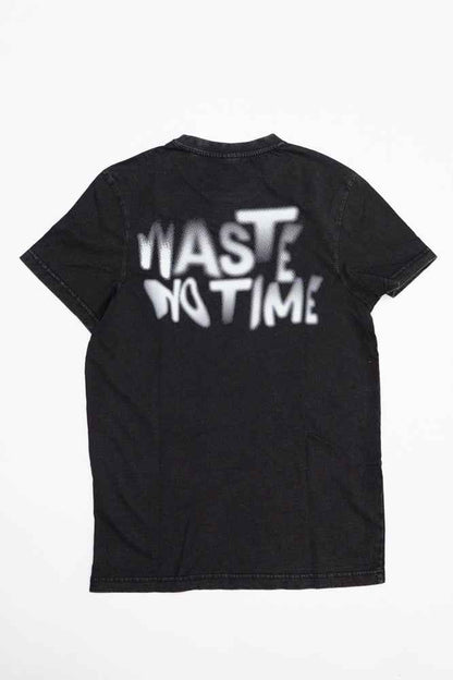 WASTE NO TIME Acid-Tee black