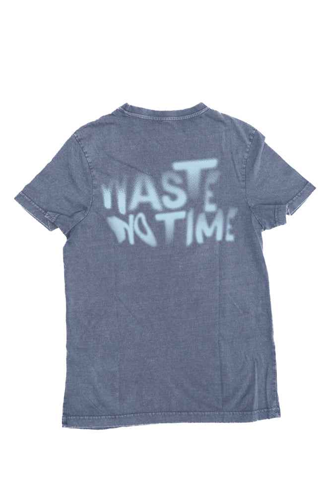 WASTE NO TIME Acid-Tee vintage blue