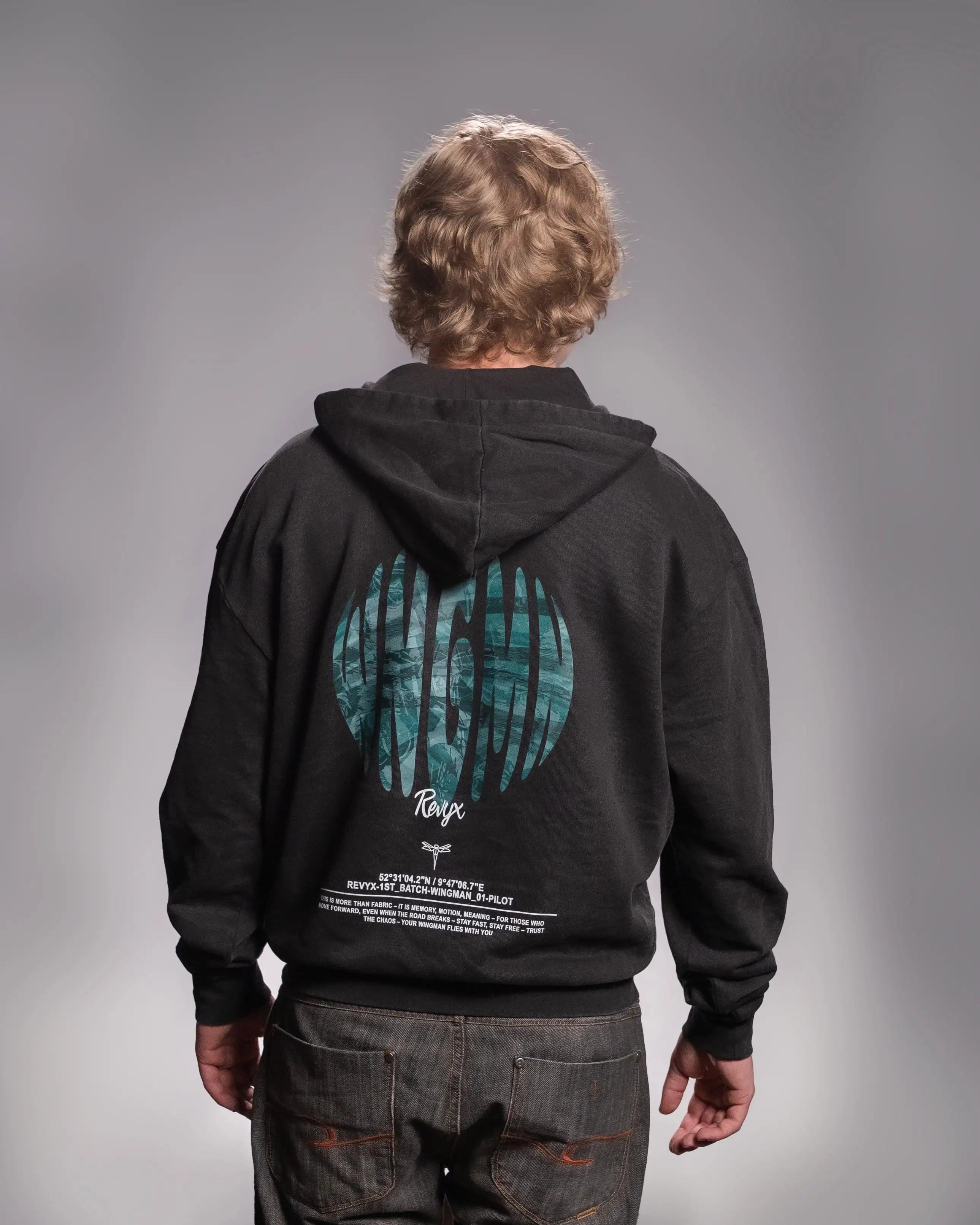 WNGMN-Hoodie Black