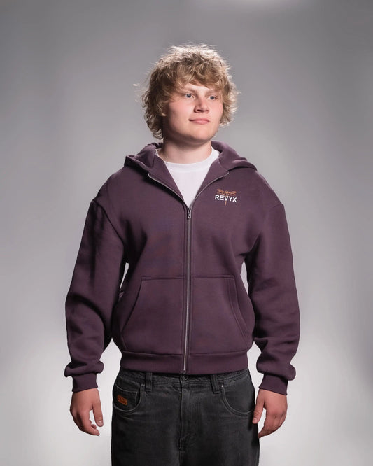 Zip Hoodie Plumpurple
