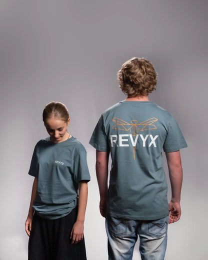 BeBound-Tee Dusty blue