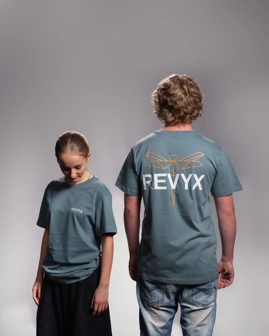 BeBound-Tee Dusty blue