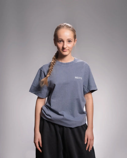 WNGMN-Tee Vintage blue