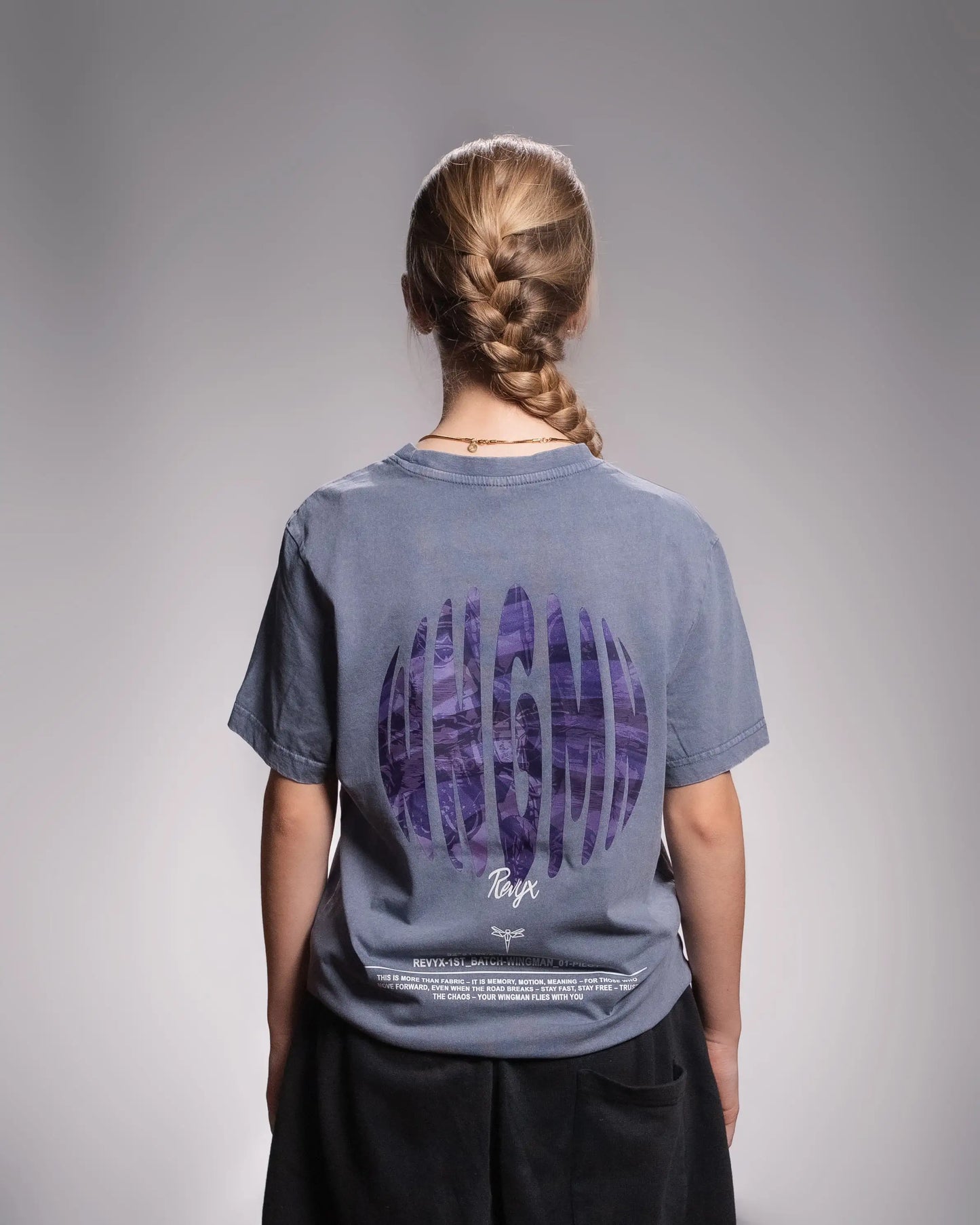 WNGMN-Tee Vintage blue
