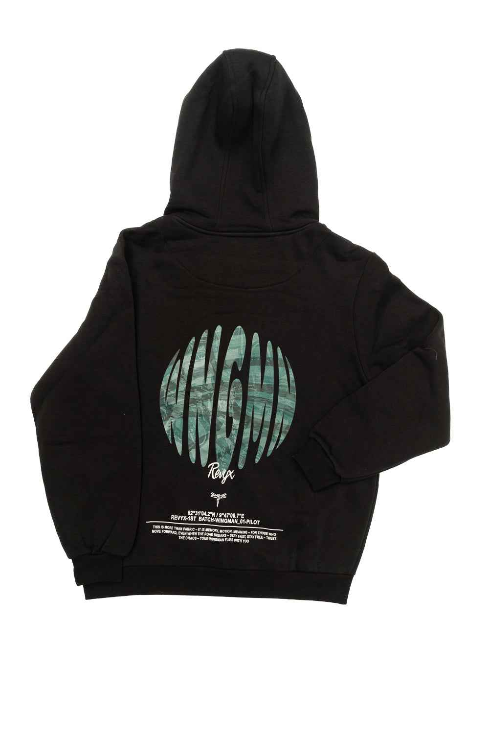 WNGMN Zip Hoodie Black