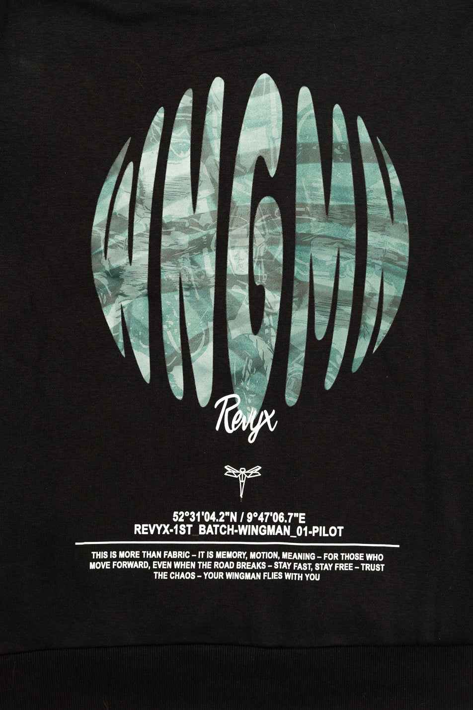 WNGMN Zip Hoodie Black