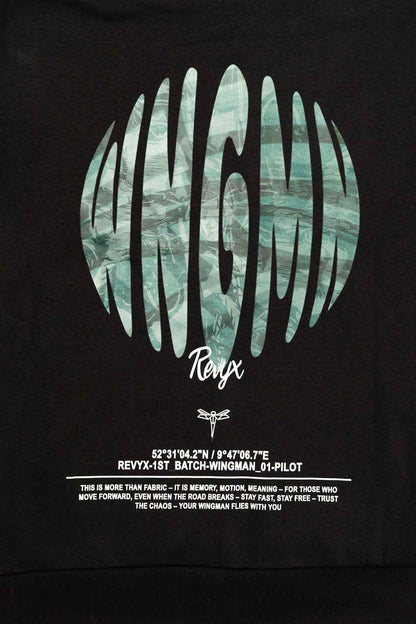 WNGMN Zip Hoodie Black