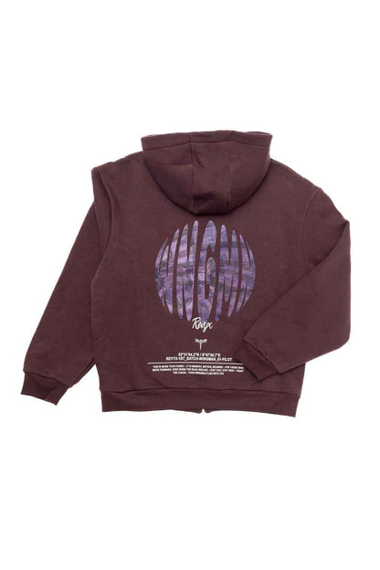 WNGMN Zip Hoodie Plumpurple